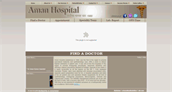 Desktop Screenshot of amanhospital.com